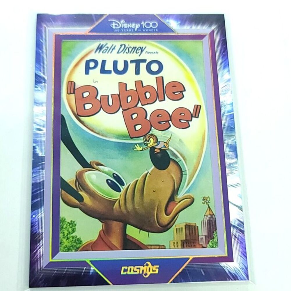Pluto Bubble Bee 2023 Kakawow Cosmos Disney 100 All Star Movie Poster 260/288